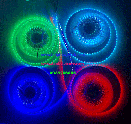 LED DÂY 5MM 12V 2835 120 BÓNG ĐỎ, XANH DƯƠNG,XANH LÁ (BẢN HẸP)