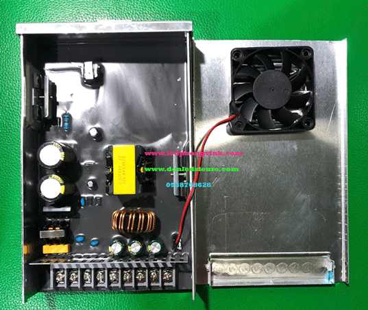 NGUỒN NGOÀI TRỜI 12V33A ĐỔ KEO BẠC 400W (5P)